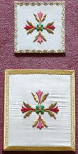 White Roman Vestment 9099